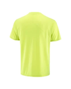 Salomon Men's Sense Aero Graphic Tee GFX Acid Lime/butterfly/