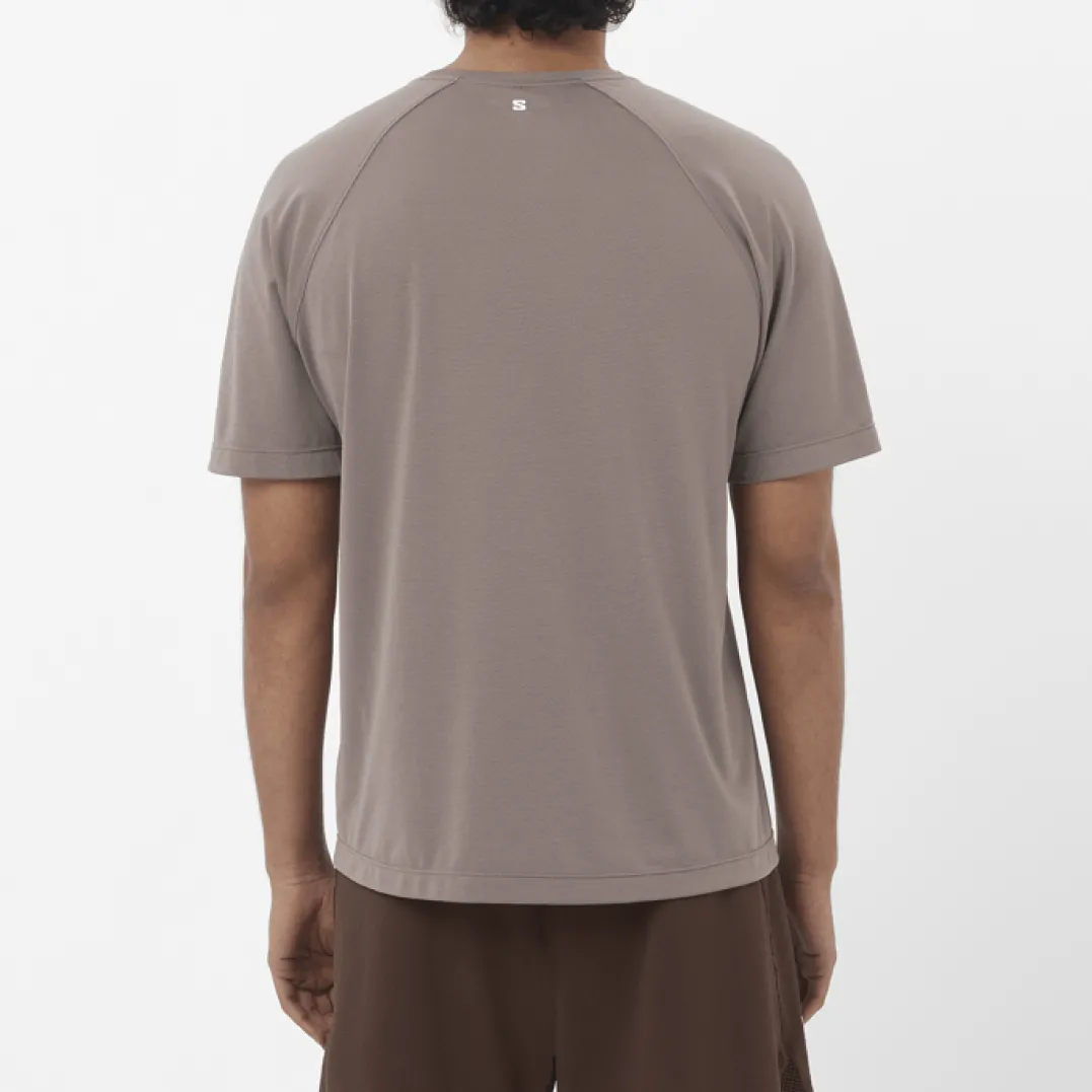 Salomon Men's Shkout Core Short Sleeve Tee Iron