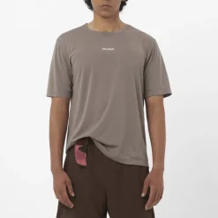 Salomon Men's Shkout Core Short Sleeve Tee Iron