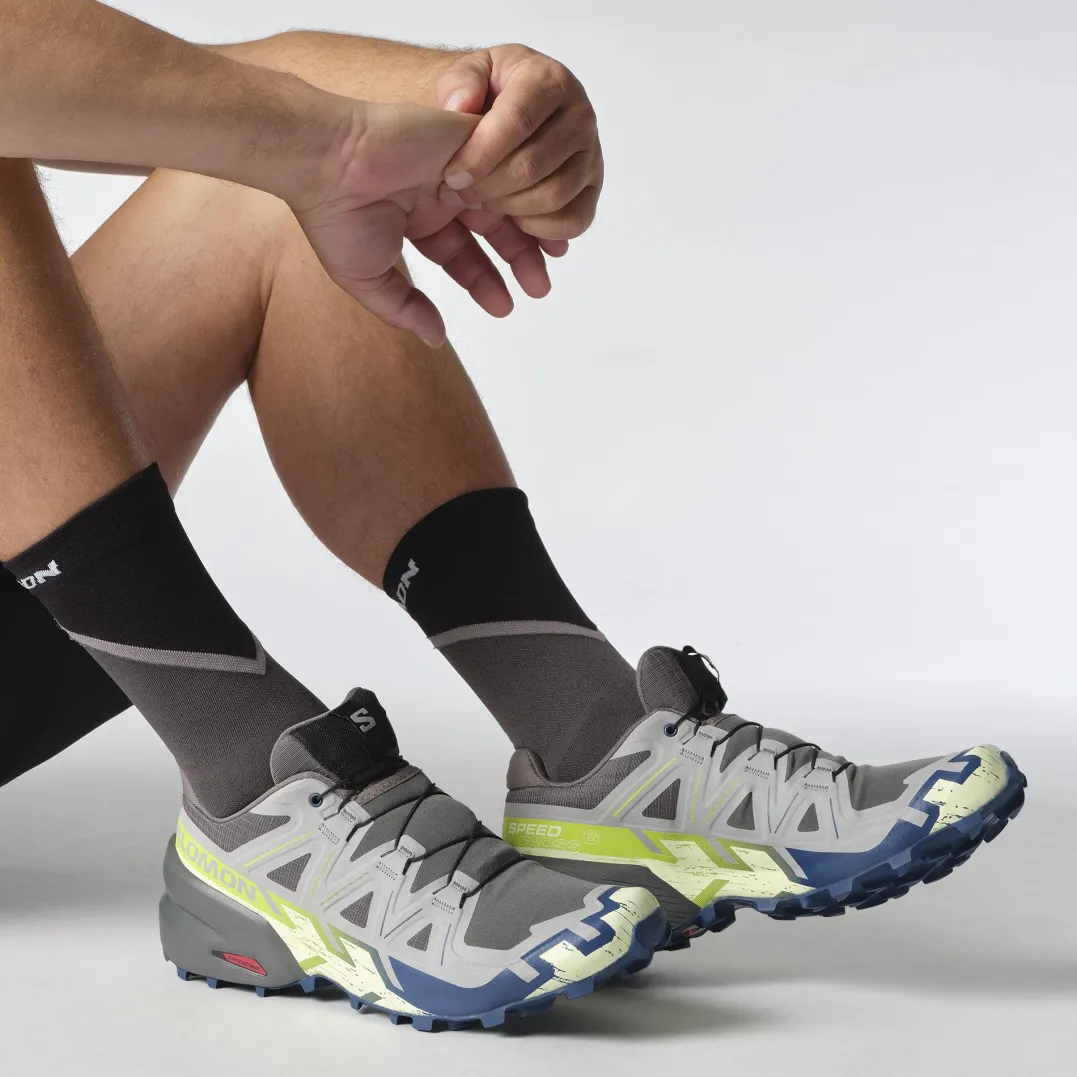 Salomon Men's Speedcross 6 Castlerock/lime Cream/poseidon