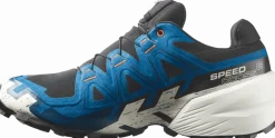 Salomon Men's Speedcross 6 GORE-TEX Black / Mykonos Blue / Vanilla Ice