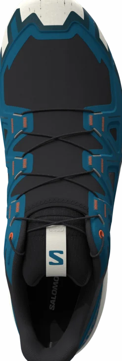 Salomon Men's Speedcross 6 GORE-TEX Black / Mykonos Blue / Vanilla Ice