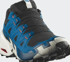 Salomon Men's Speedcross 6 GORE-TEX Black / Mykonos Blue / Vanilla Ice
