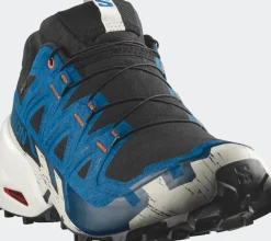 Salomon Men's Speedcross 6 GORE-TEX Black / Mykonos Blue / Vanilla Ice