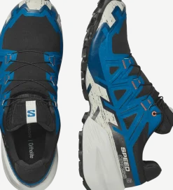 Salomon Men's Speedcross 6 GORE-TEX Black / Mykonos Blue / Vanilla Ice