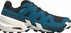Salomon Men's Speedcross 6 GORE-TEX Black / Mykonos Blue / Vanilla Ice