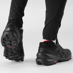Salomon Men's Speedcross 6 Wide Black/Black/Phantom