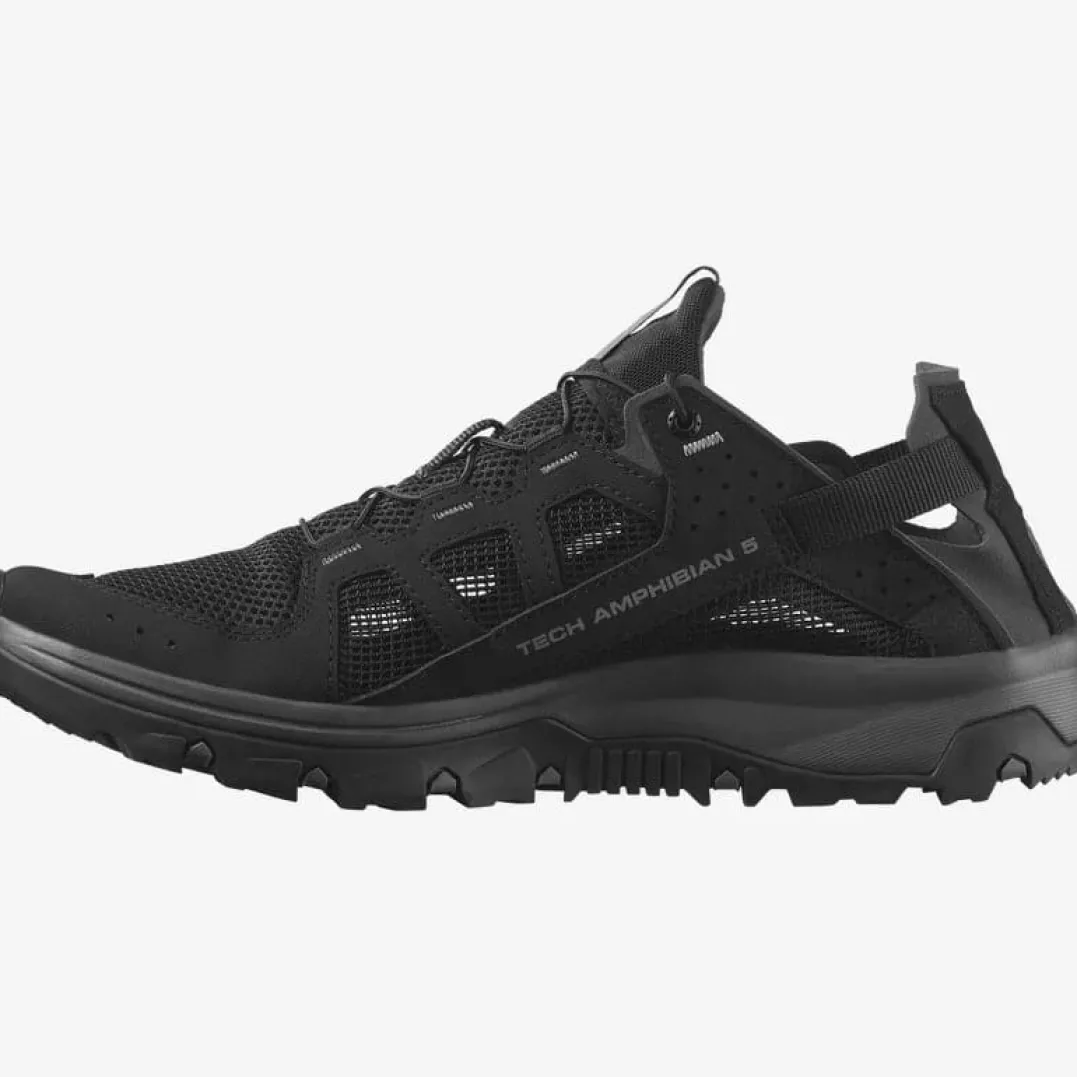 Salomon Men's Techamphibian 5 Black/Magnet/Monument