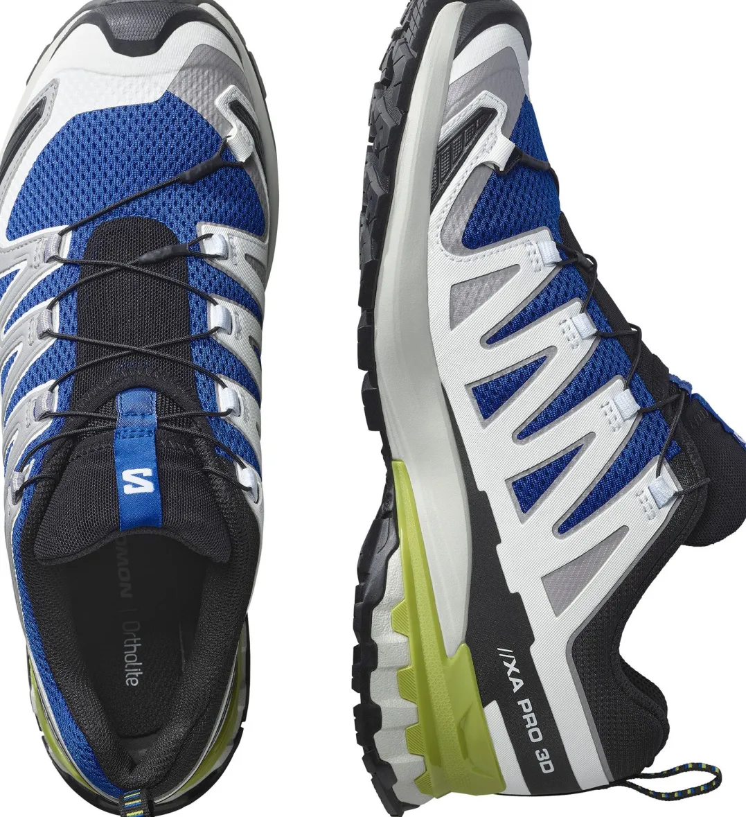 Salomon Men's XA Pro 3D V9 Nautical Blue/alloy/dark Citron