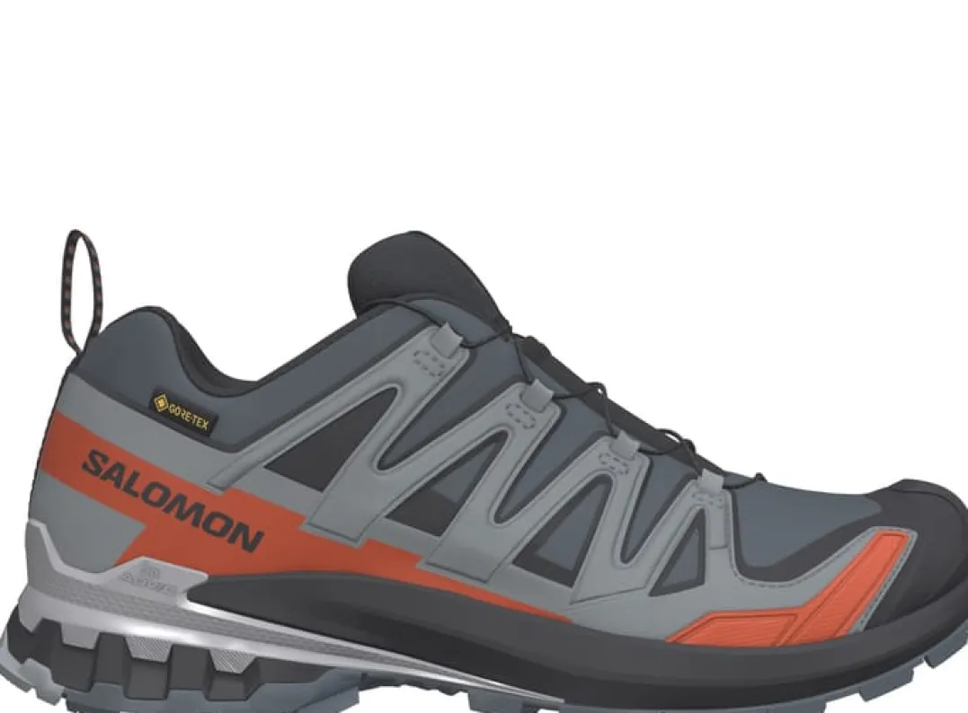 Salomon Men's XA Pro 3D V9 Wide GORE-TEX Turbulence / Black / Burnt Ochre