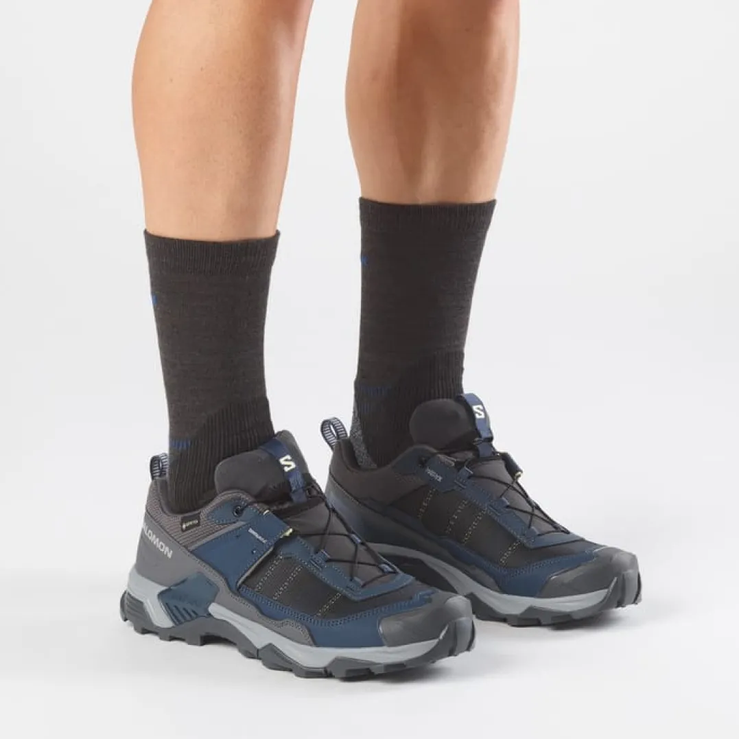 Salomon Men's X Ultra 5 GORE-TEX Asphalt / Spellbound / Alloy