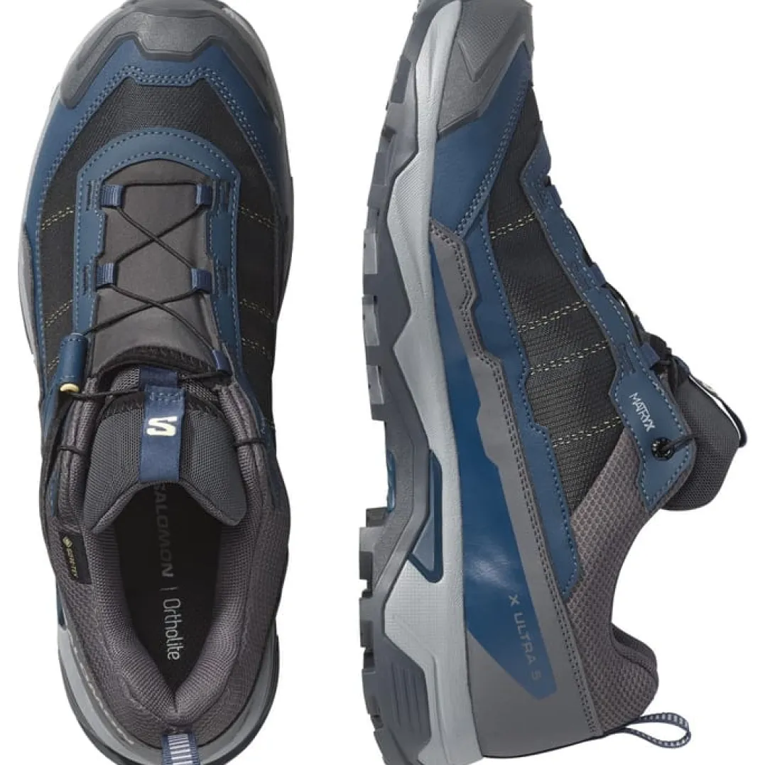 Salomon Men's X Ultra 5 GORE-TEX Asphalt / Spellbound / Alloy