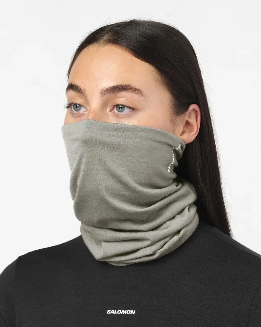 Salomon Merino Neck Gaiter U Castor Gray/
