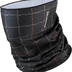 Salomon Neck Gaiter GFX U Deep Black/burnt Umber/antler