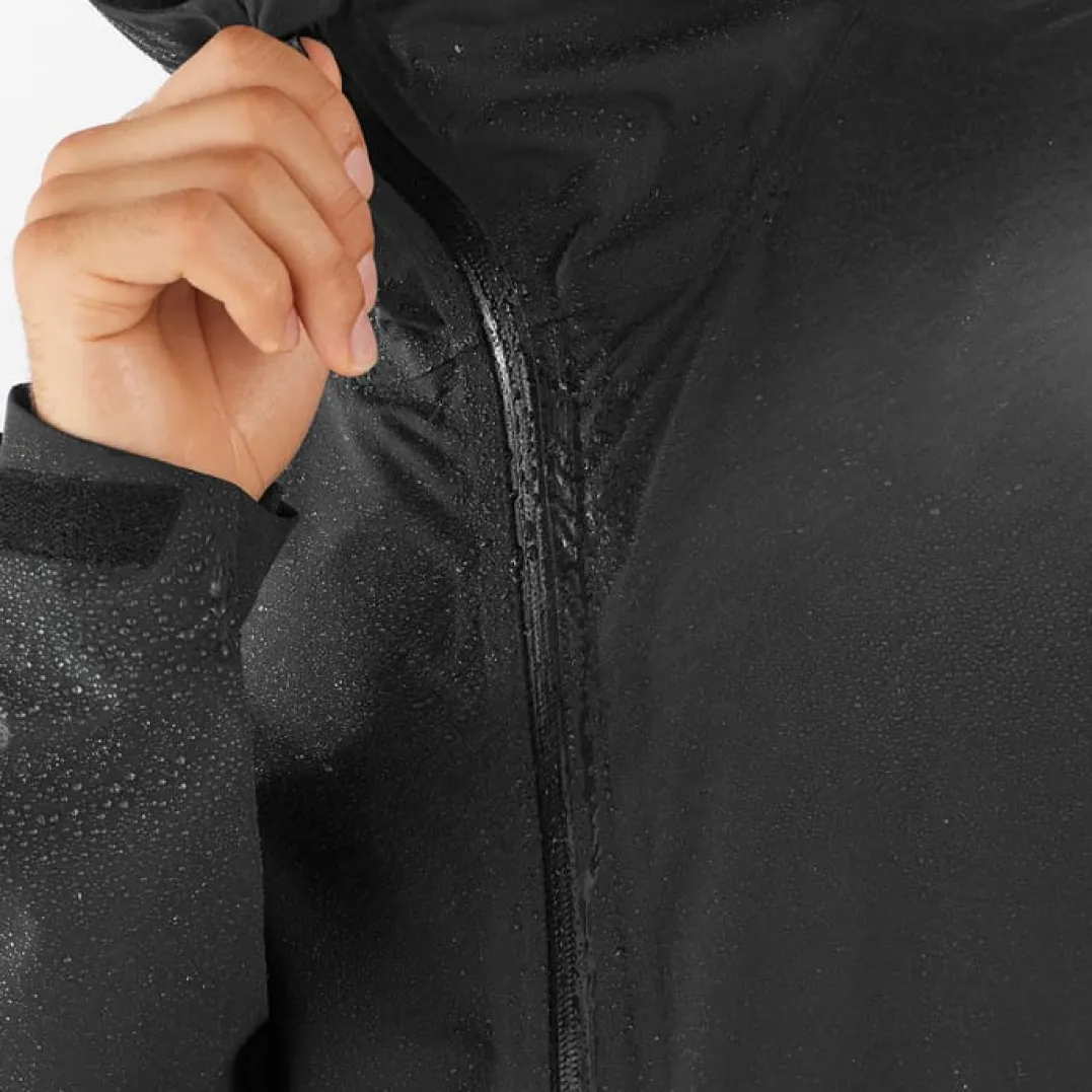 Salomon Outerpath 2.5l Wp Jkt M Deep Black