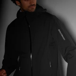 Salomon Outerpath 2.5l Wp Jkt M Deep Black