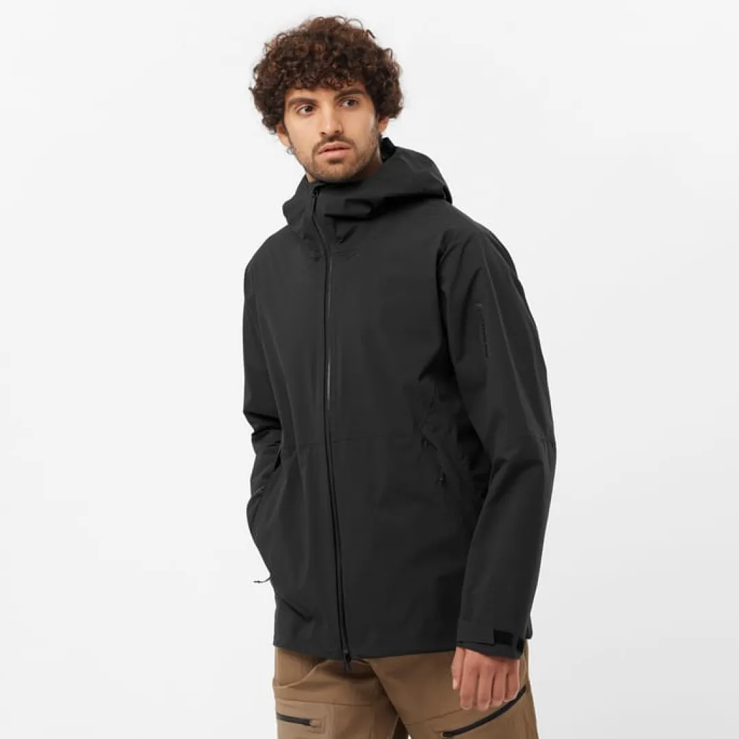 Salomon Outerpath 2.5l Wp Jkt M Deep Black