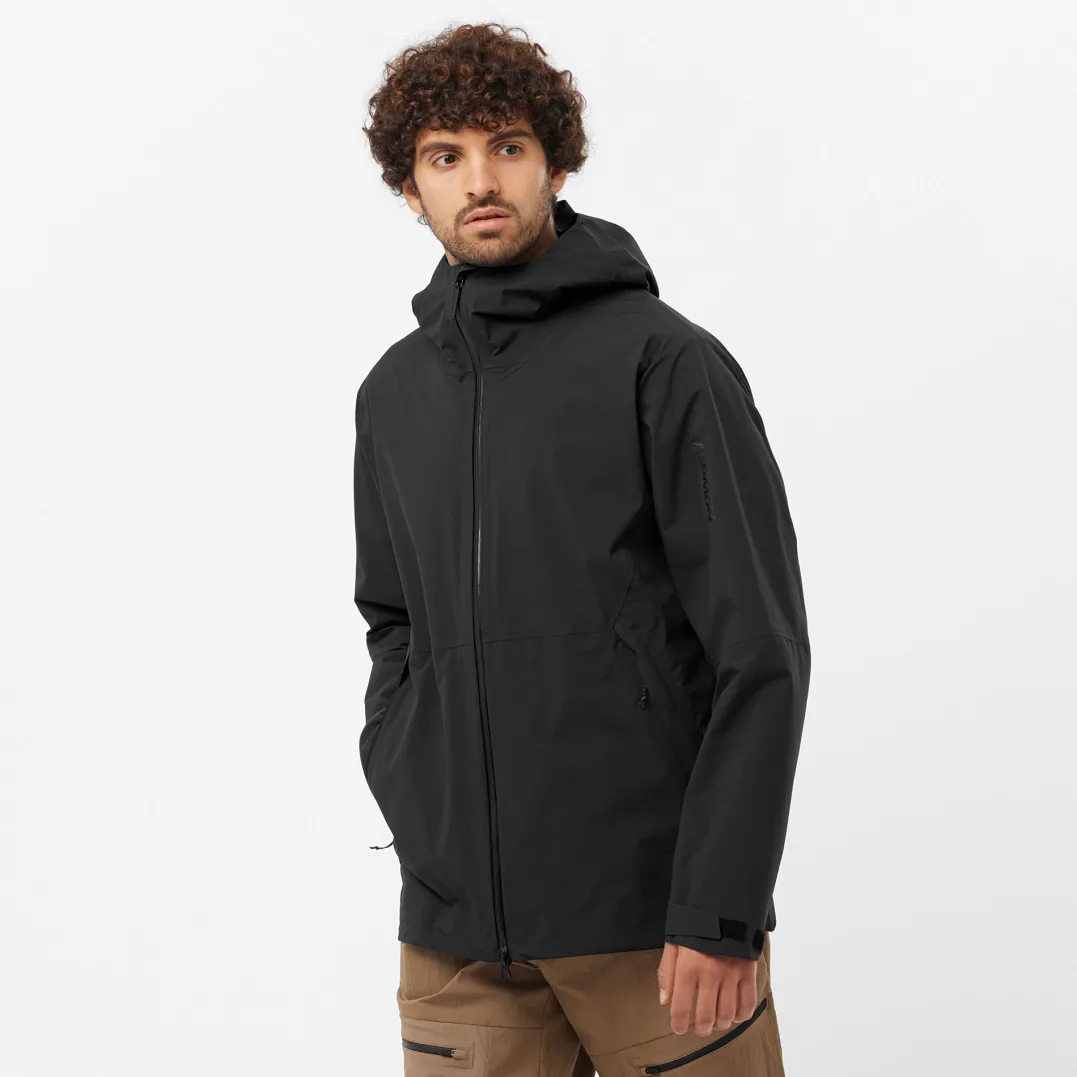 Salomon Outerpath 2.5l Wp Jkt M Deep Black