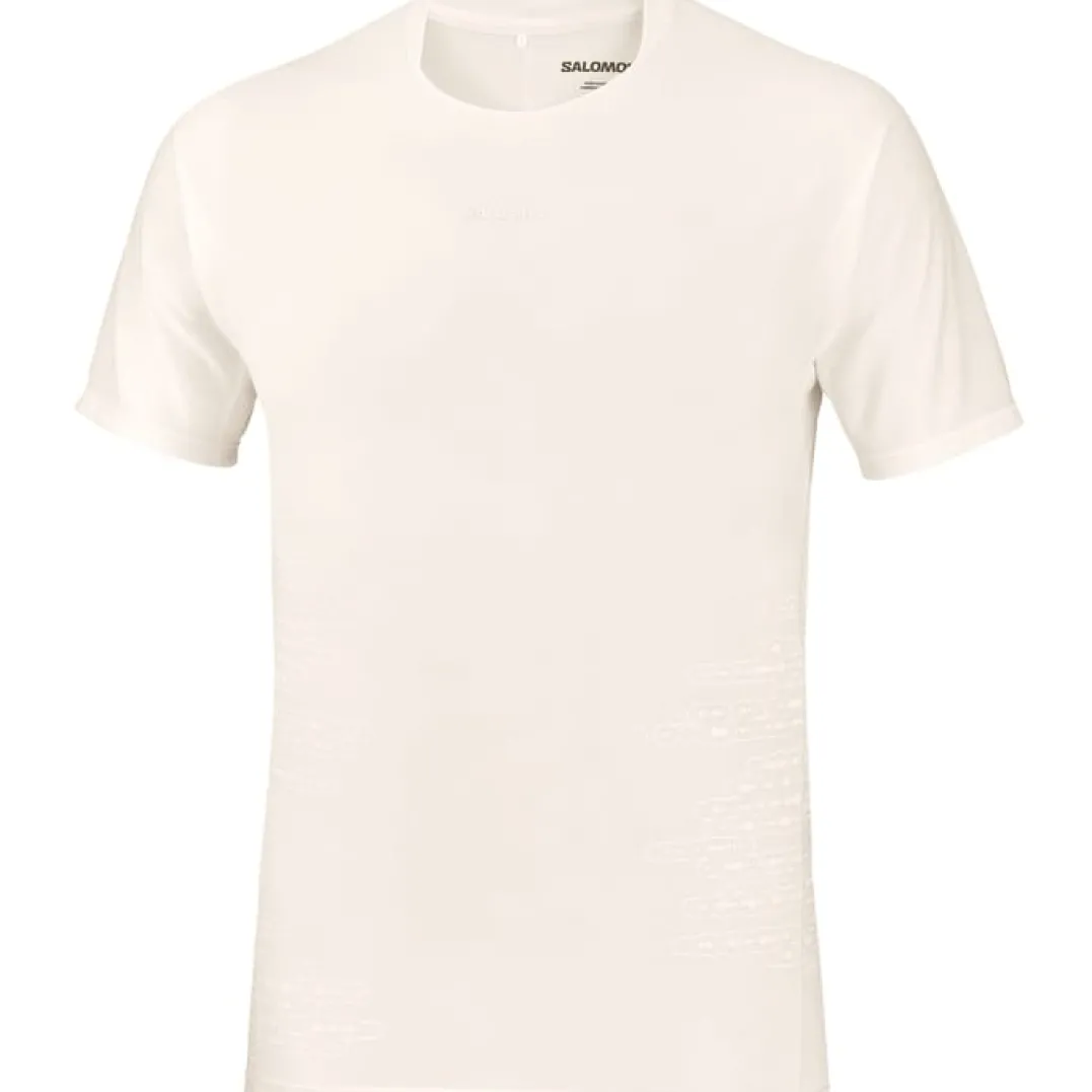 Salomon Sense Aero Ss Tee Gfx M Whisper White/raind Day/bright Whit