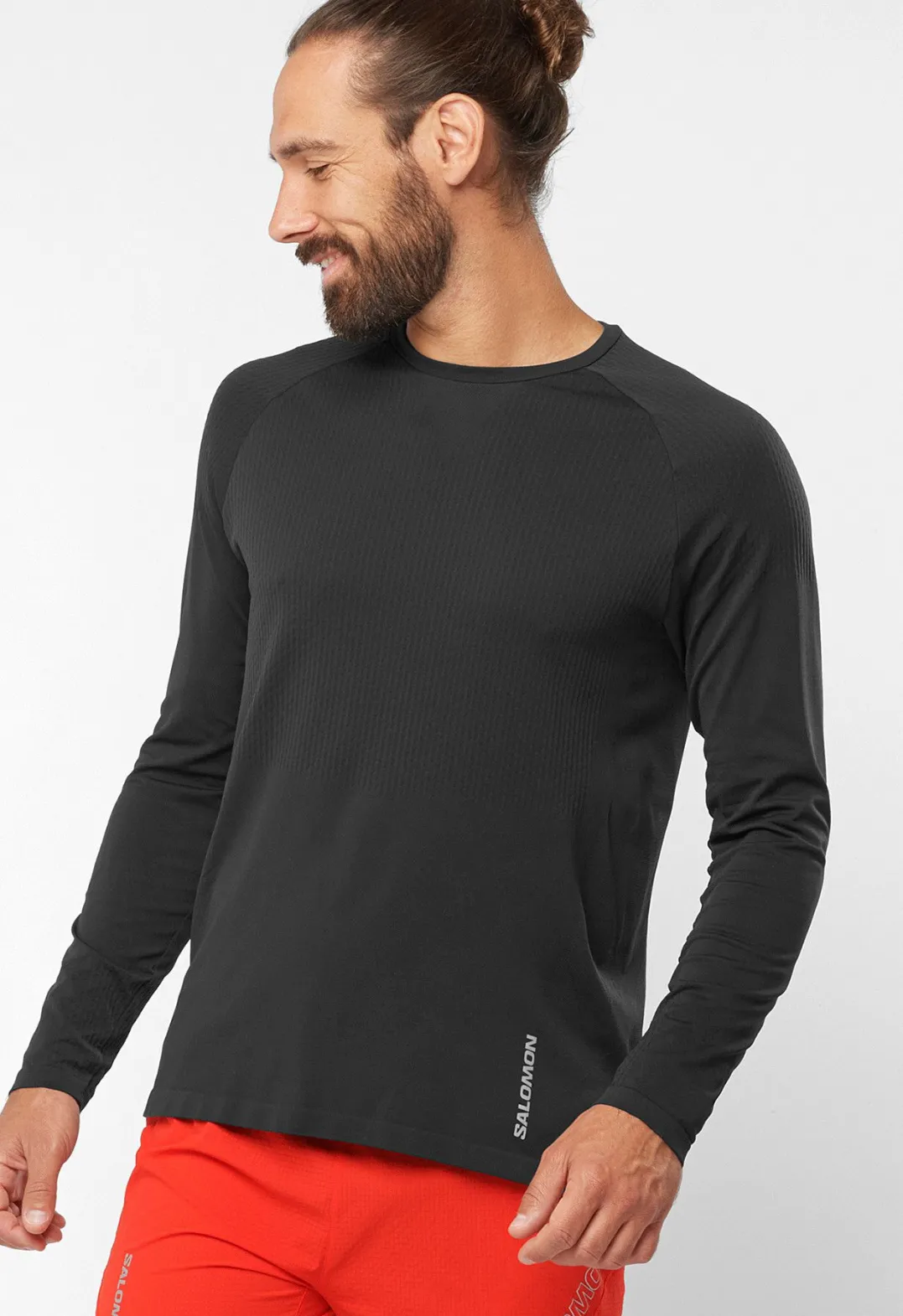 Salomon SENSE LS TEE M Deep Black