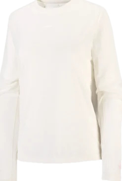 Salomon Shakeout Core Graphic Ls Tee W Whisper White/pink Frosting/icy Pin