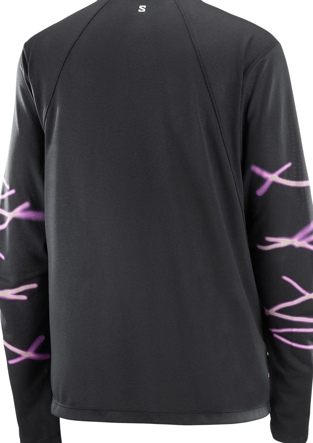 Salomon Shakeout Core Graphic Ls Tee W Deep Black