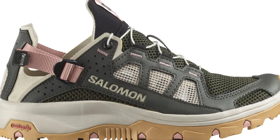 Salomon Techamphibian 5 Peat/rainy Day/hyma Pink