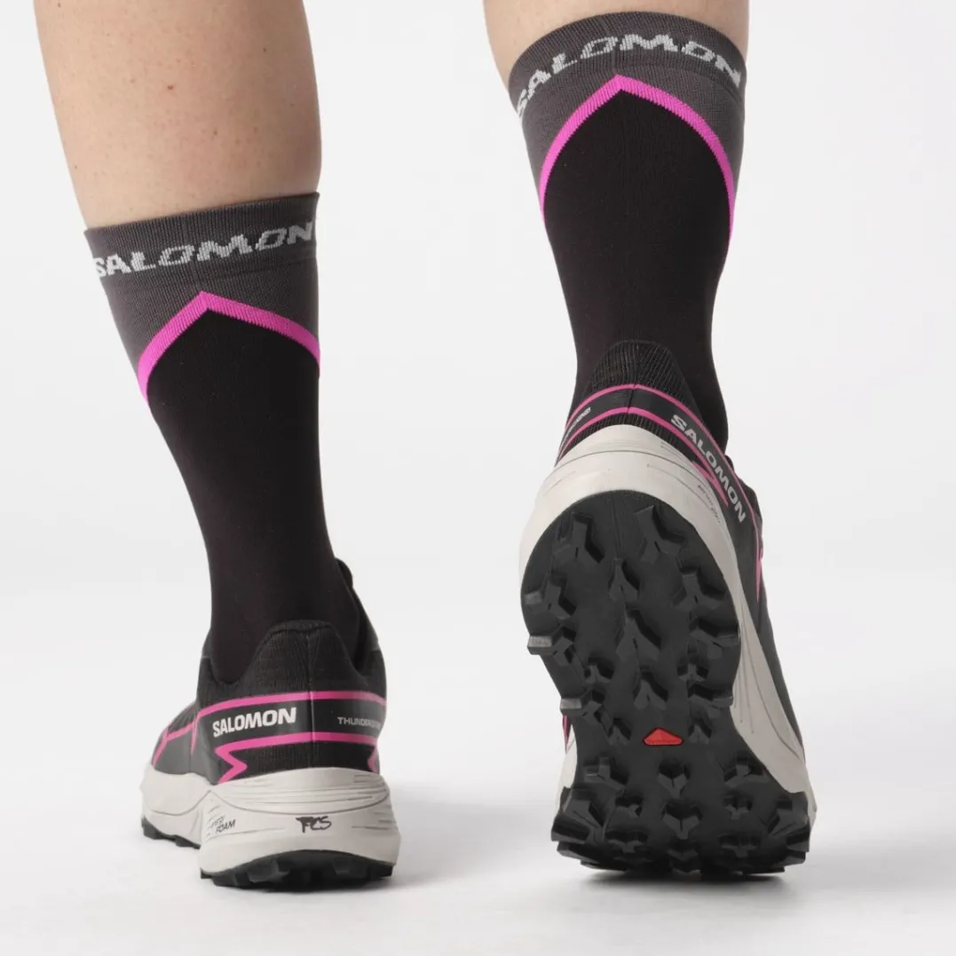Salomon Thundercross Gtx W Black/Black/Pink Glo