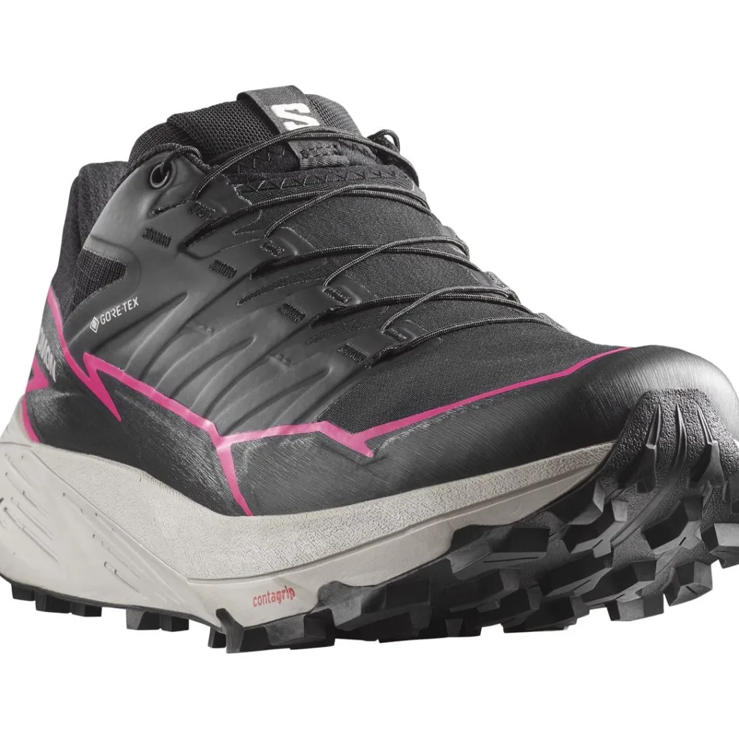 Salomon Thundercross Gtx W Black/Black/Pink Glo