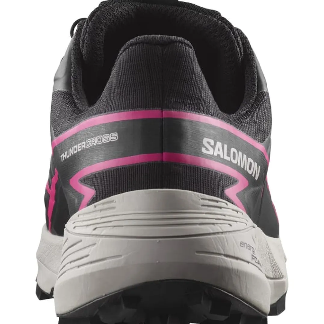 Salomon Thundercross Gtx W Black/Black/Pink Glo