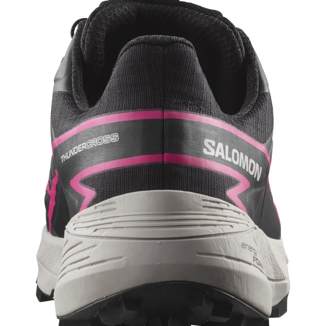Salomon Thundercross Gtx W Black/Black/Pink Glo
