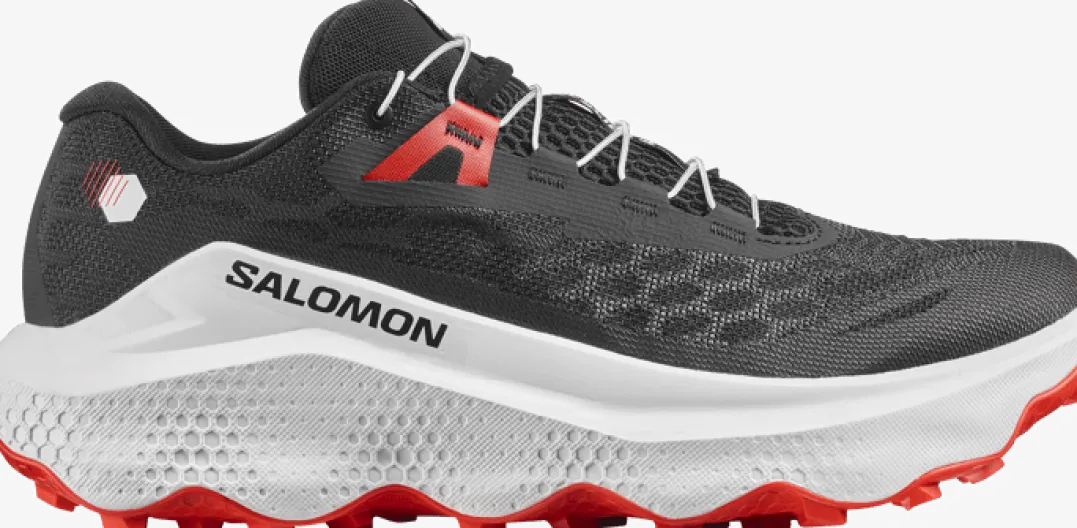 Salomon Ultra Glide 4 Black/White/Fiery Red