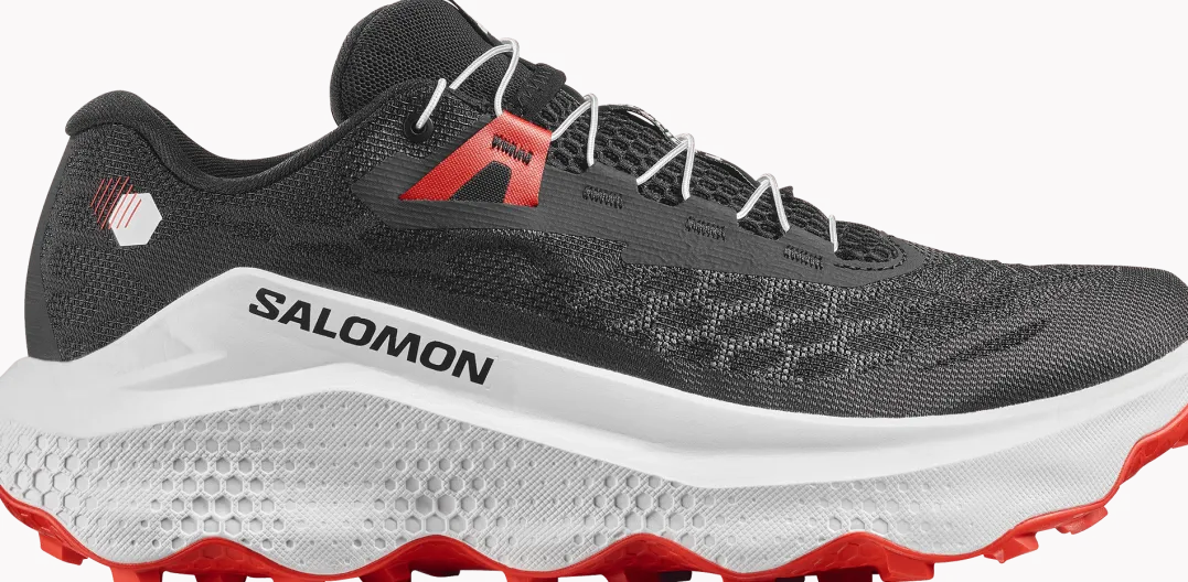 Salomon Ultra Glide 4 Black/White/Fiery Red
