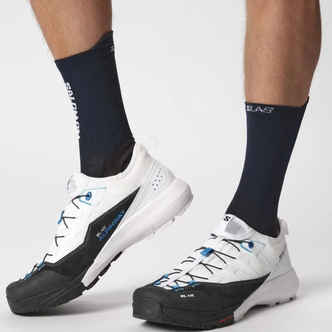 Salomon Unisex S/Lab Alpinway White/Black/Transcend Blue