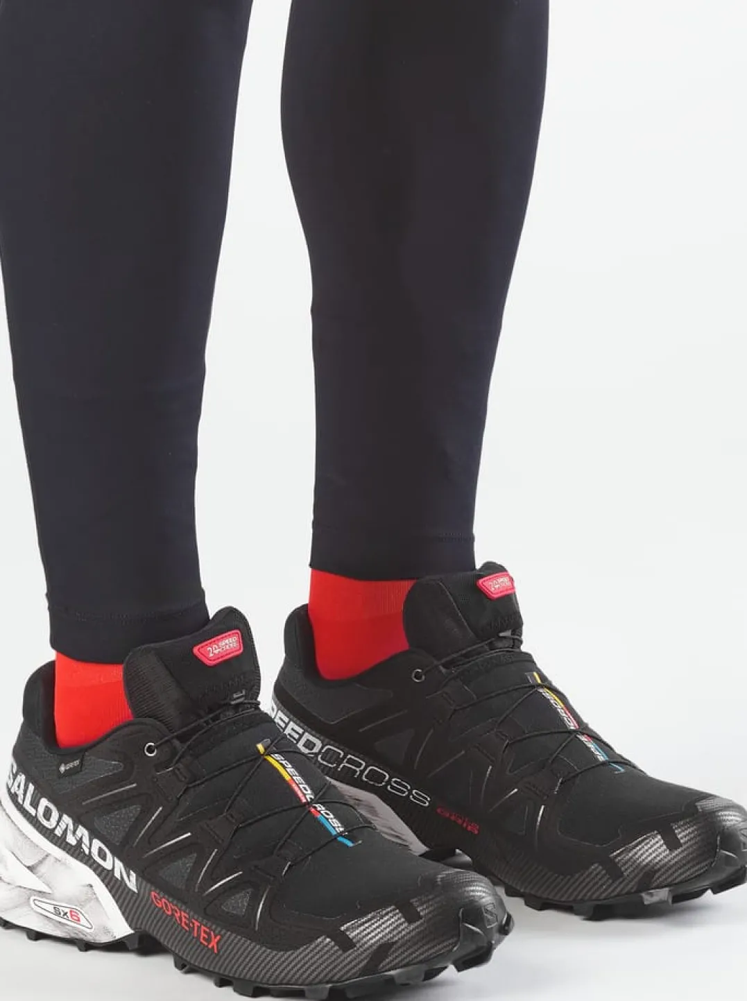Salomon Unisex Speedcross 6 GORE-TEX 20 Years Black / White / Fiery Red