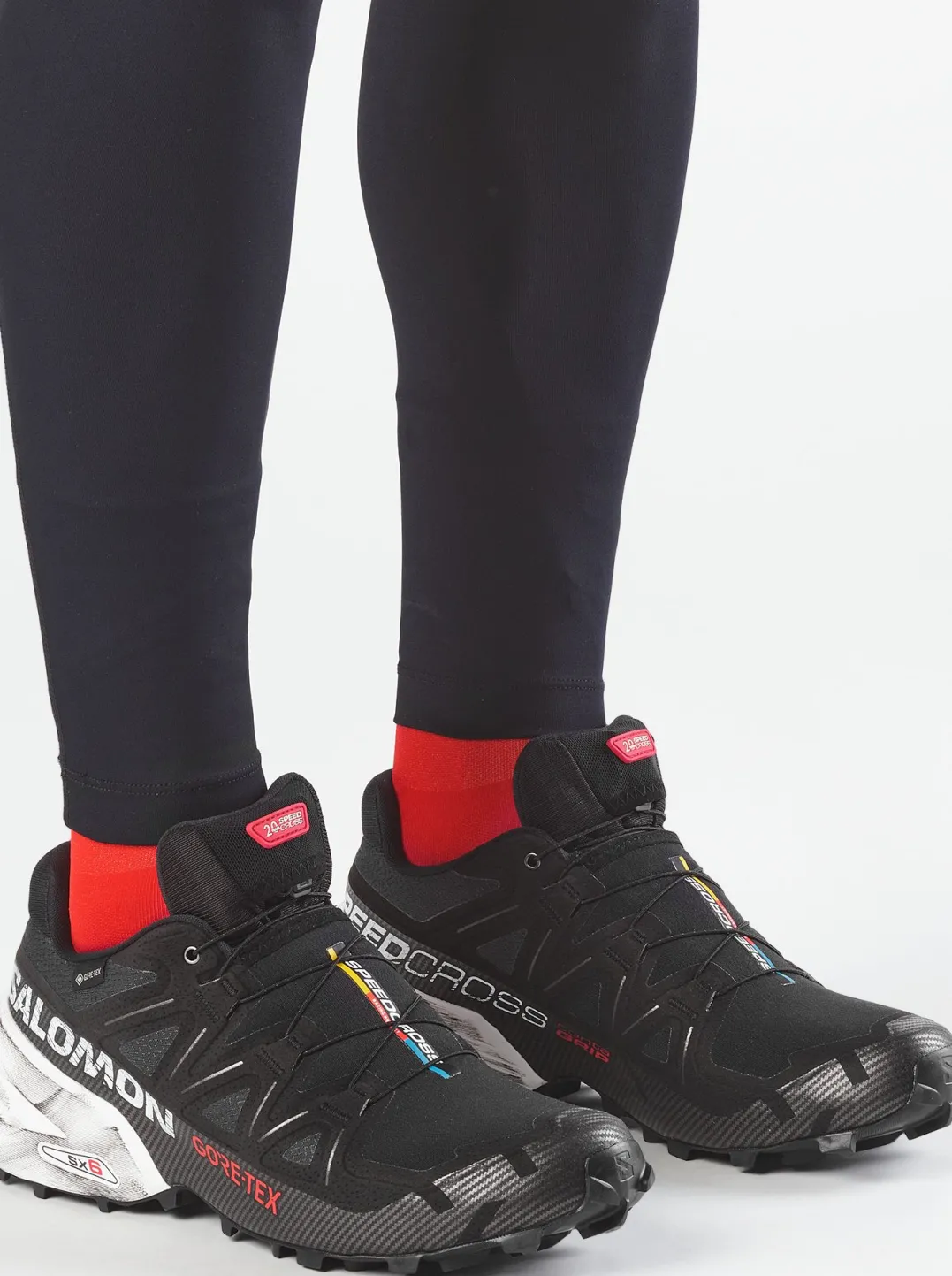 Salomon Unisex Speedcross 6 GORE-TEX 20 Years Black / White / Fiery Red
