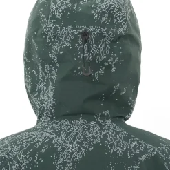 Salomon Women's Absolute 3L Print Jacket Ao/Green Gables