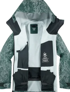 Salomon Women's Absolute 3L Print Jacket Ao/Green Gables