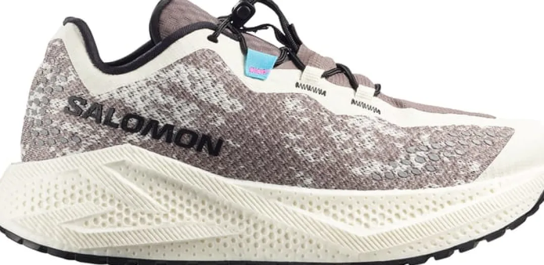 Salomon Women's Aero Glide 4 Grvl Vanilla Ice/Black/Iron