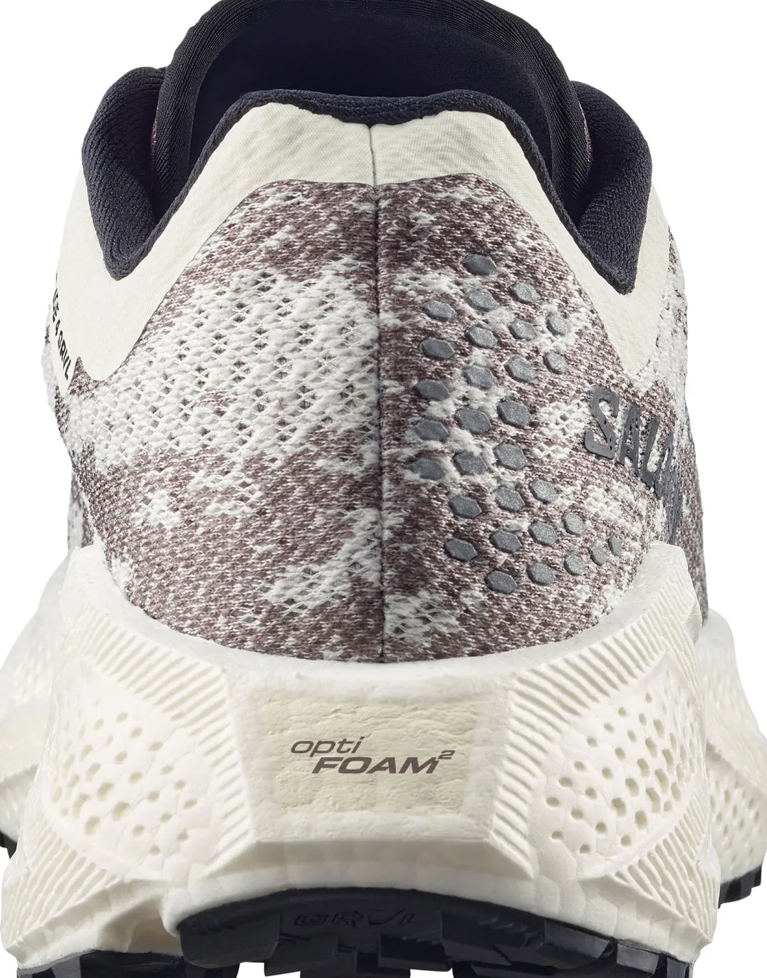 Salomon Women's Aero Glide 4 Grvl Vanilla Ice/Black/Iron