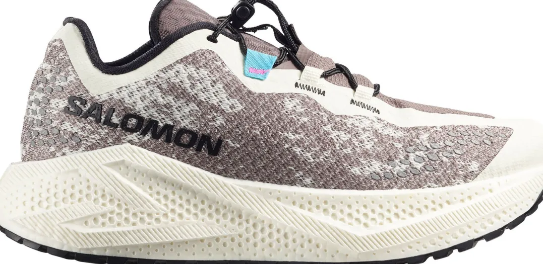 Salomon Women's Aero Glide 4 Grvl Vanilla Ice/Black/Iron