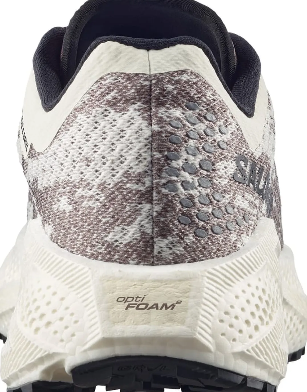 Salomon Women's Aero Glide 4 Grvl Vanilla Ice/Black/Iron