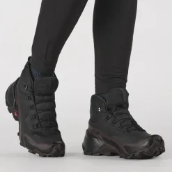 Salomon Women's Cross Hike Mid GORE-TEX 2 Black/Chocolate Plum/Black
