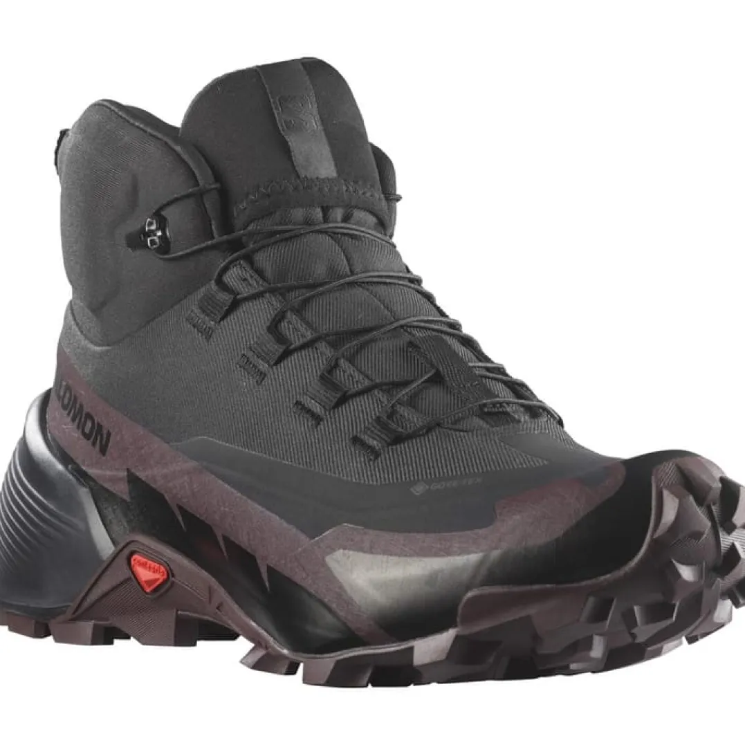 Salomon Women's Cross Hike Mid GORE-TEX 2 Black/Chocolate Plum/Black