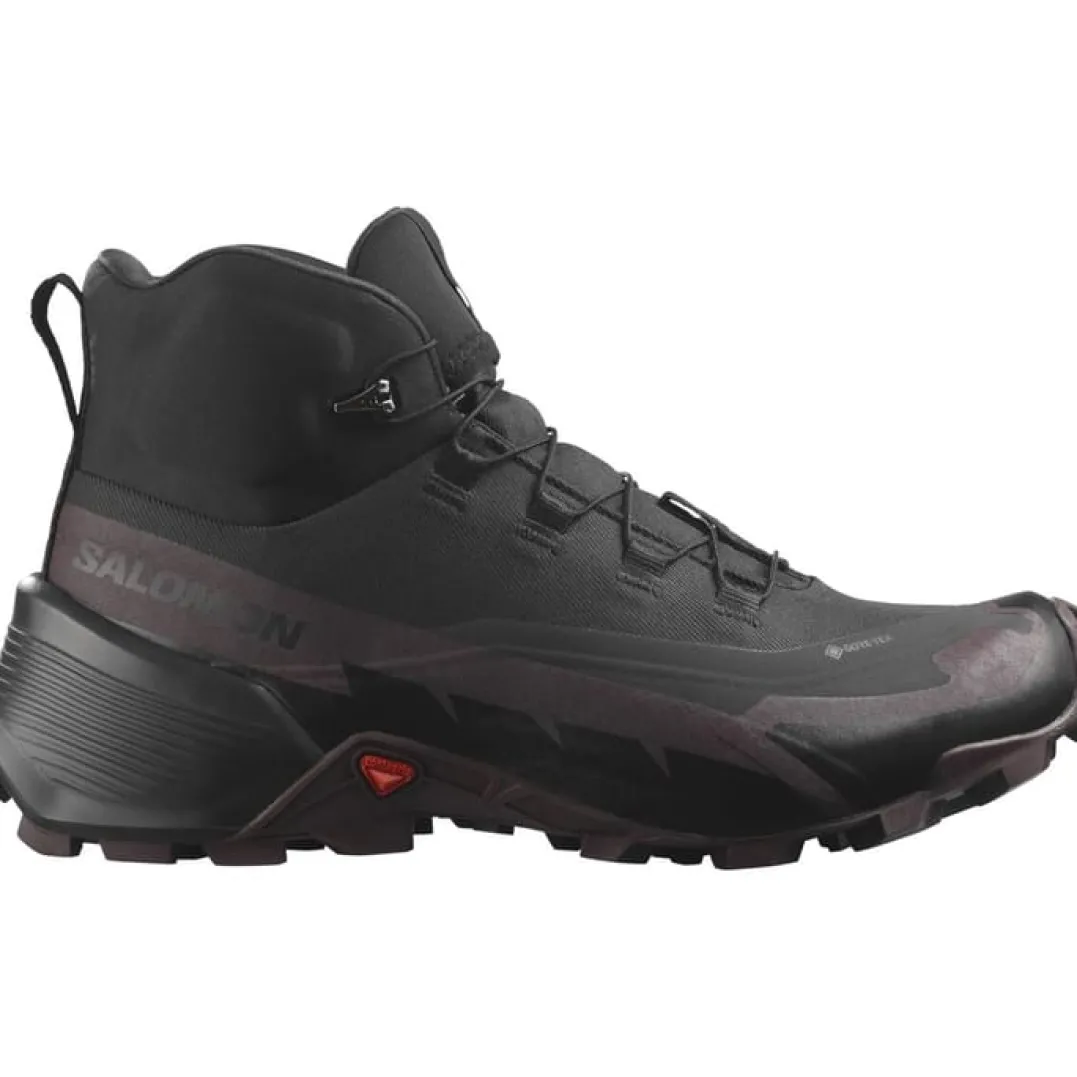 Salomon Women's Cross Hike Mid GORE-TEX 2 Black/Chocolate Plum/Black