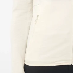 Salomon Women's Essential Lightwarm Hoodie Whisper White