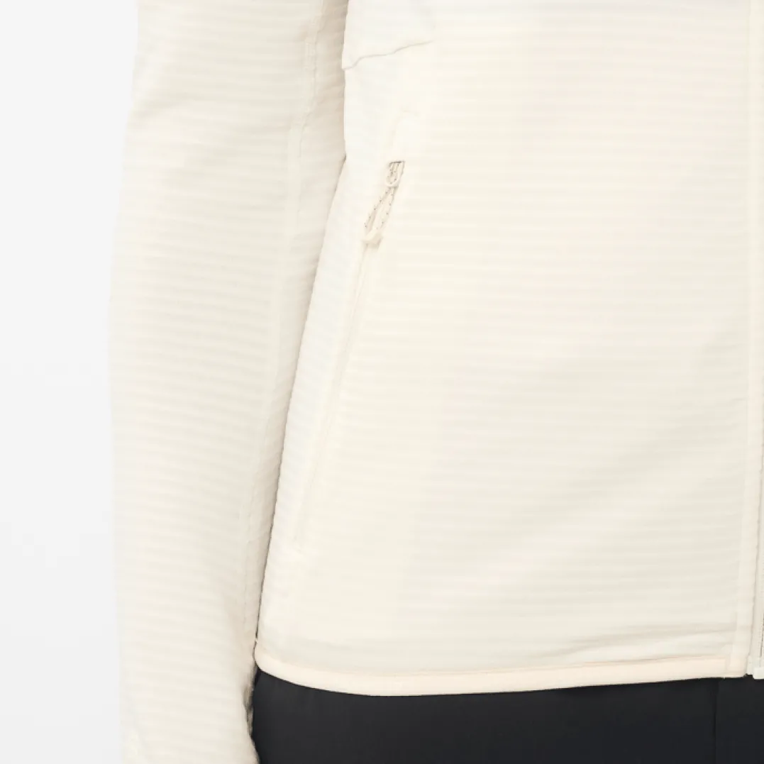 Salomon Women's Essential Lightwarm Hoodie Whisper White