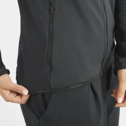 Salomon Women's Essential Lightwarm Hoodie Deep Black