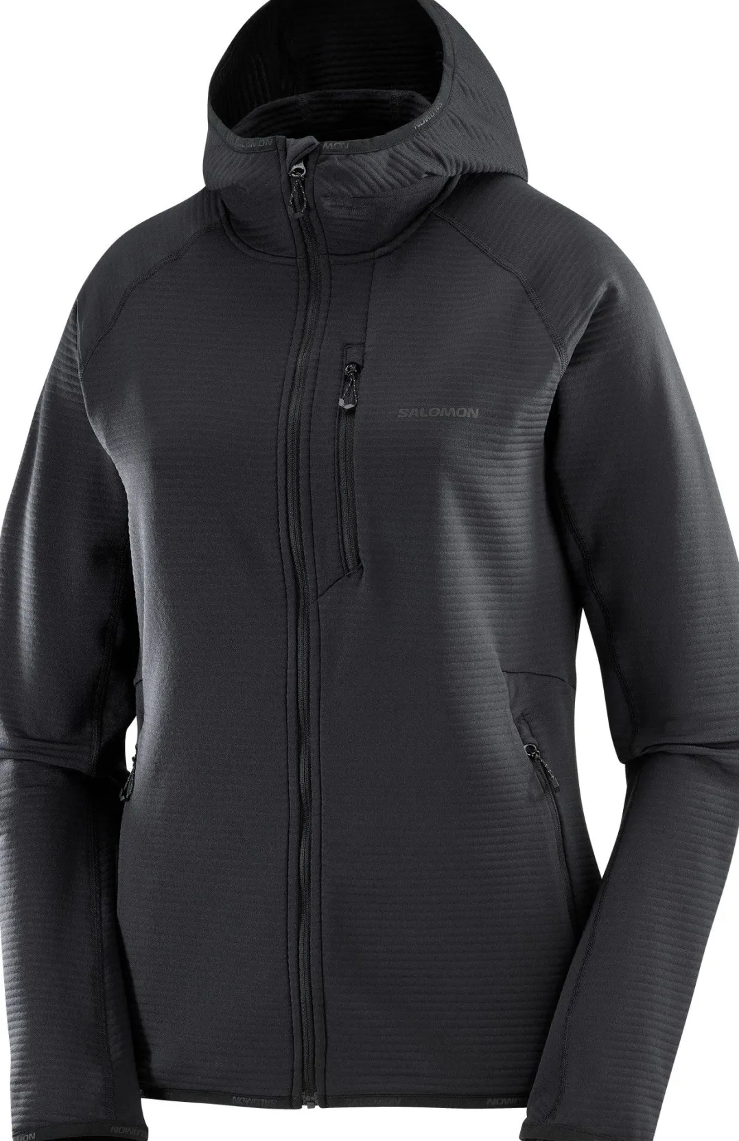 Salomon Women's Essential Lightwarm Hoodie Deep Black