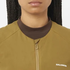 Salomon Women's Mountain Flex Hybrid Vest Brilliant Olive